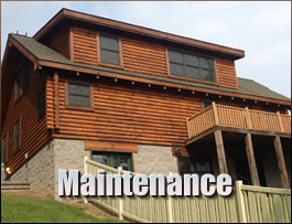  Jonesville, North Carolina Log Home Maintenance
